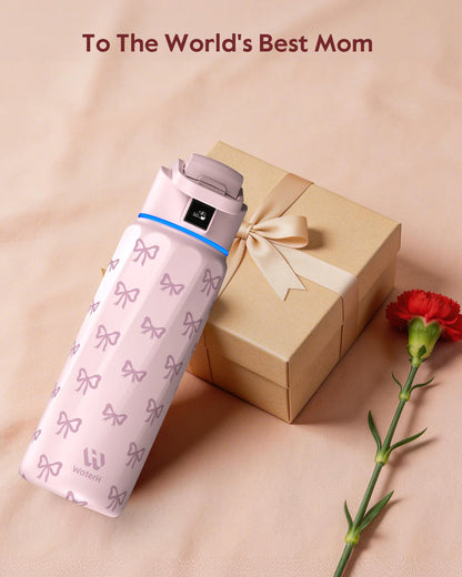 Waterh Boost Smart Water Bottle: 32 Oz Hydration Tracker with APP & Insulation