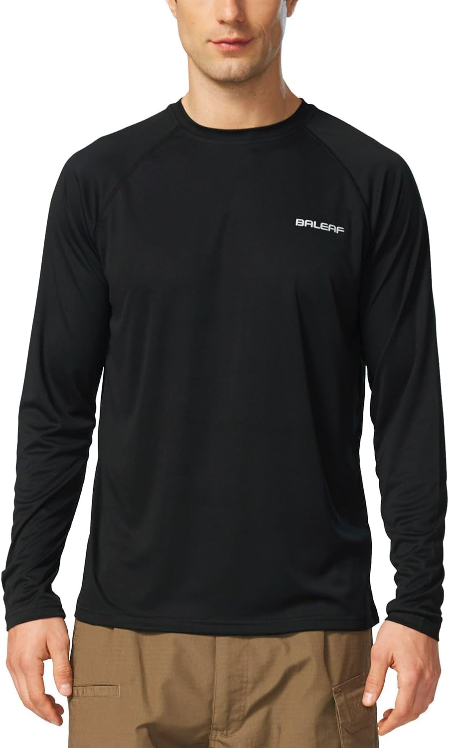 Men'S UPF 50+ Sun Protection Shirts Long Sleeve Rash Guard | 4-Way Stretch, Quick Dry, Soft Comfort Fabric, UV Protection, Breathable Lightweight for Fishing, Swimming, Surfing